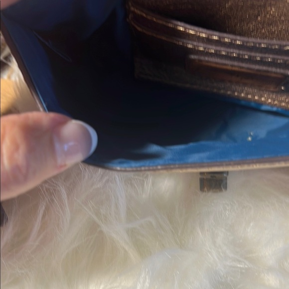 Rose Gold Metallic Clutch with Tassel by Catchfly Studio NWT. p35 - Picture 7 of 10